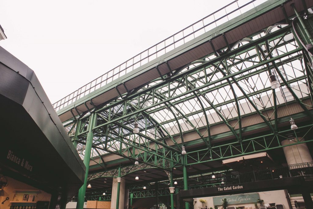 Roof of Borough Market