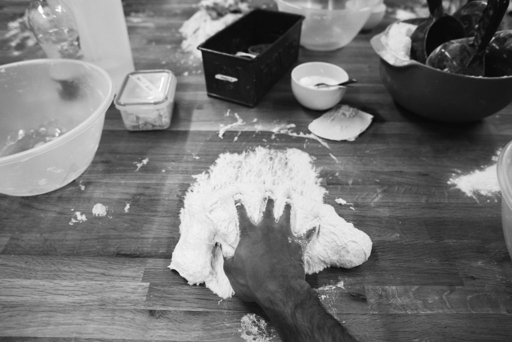 Kneading that dough